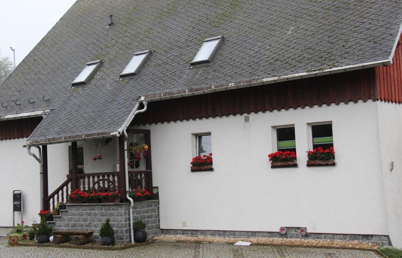 Ferienwohnung Loeffler Nassau-Erzgebirge Frauenstein  Buitenkant foto