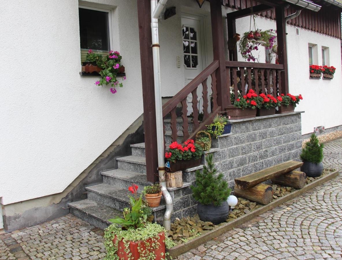 Ferienwohnung Loeffler Nassau-Erzgebirge Frauenstein  Buitenkant foto